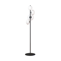 ZUMA LINE FLOOR LAMP OMI 1176 4XG9 BLACK