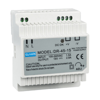 ΣΥΣΚΕΥΗ ΤΡΟΦΟΔΟΣΙΑΣ DR-45-15 15V ΤΑΣΗ ΕΞΟΔΟΥ
