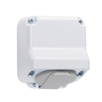 ΠΡΙΖΑ ΣΟΥΚΟ 16А 250V ΛΕΥΚΗ, IP44