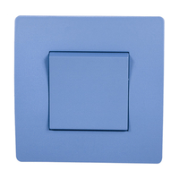 EL BASIC TG102 1 BUTTON 2 WAY SWITCH BLUE-OLD