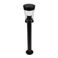 SOLAR GARDEN LAMP 3W IP54, BLACK