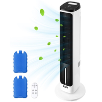 VEVOR 40" ταλαντευόμενος ανεμιστήρας πύργου 24ωρου χρονοδιακόπτη 23,3 πόδια/δευτ. Ταχύτητα με τηλεχειριστήριο