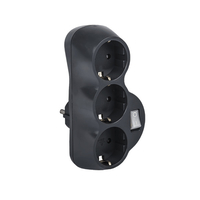 ΑΝΤΑΠΤΟΡΑΣ ΤΡΙΠΛΟΣ ΓΡΑΦΙΤΗΣ ΜΕ ΔΙΑΚΟΠΤΗ