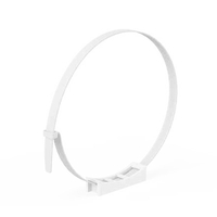 EL02-515 PVC HOLDER FOR CABLE TIES 20PCS, SET