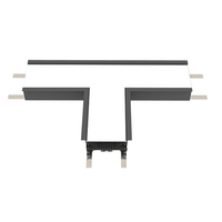 T-ΚΟΝΕΚΤΟΡΑΣ ΓΙΑ ΧΩΝΕΥΤΟ ΠΡΟΦΙΛ ELMARK 4000K ΜΑΥΡΟ