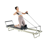 Εξοπλισμός γυμναστικής για το σπίτι VEVOR Foldable Pilates Reformer Pilates