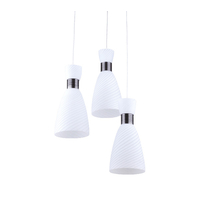 6843 DELL ΚΡΕΜΑΣΤΟ ΦΩΤΙΣΤΙΚΟ 3XЕ27 Ф350ΜΜ ΛΕΥΚΟ