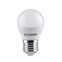 LED ΛΑΜΠΤΗΡΑΣ GLOBAL G45 6W E27 230V ΛΕΥΚΟ ΘΕΡΜΟ