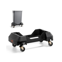 VEVOR Λεπτός κάδος απορριμμάτων Dolly with Wheel Fit 16/23 Gal Containers 200lbs Heavy Duty