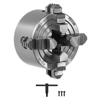 VEVOR 3 ιντσών 4-σιαγόνι τσοκ τόρνου αυτοκεντρικού για τη μηχανή φρεζαρίσματος διάτρησης τόρνου
