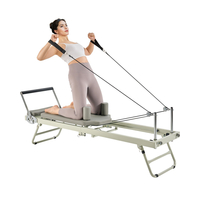 Εξοπλισμός γυμναστικής για το σπίτι VEVOR Foldable Pilates Reformer Pilates