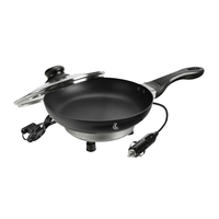 ΤΗΓΑΝΙ ΗΛΕΚΤΡΙΚΟ ELECTRIC FRYING PAN 12V 180W 13A Φ20cm 360ml ΜΕ ΦΙΣ ΑΝΑΠΤΗΡΑ LAMPA - 1 ΤΕΜ.