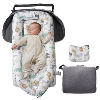 VEVOR Baby Lounger Baby Nest Sleeeper για νεογέννητο 100% βαμβάκι με προσκέφαλο