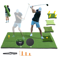 VEVOR PRO 5x4ft Golf Hitting Mat Turf Golf Training Aid Outdoor Outdoor Practice