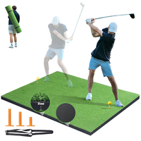 Βοήθημα προπόνησης γκολφ VEVOR 5x5ft Golf Hitting Mat Turf Γκολφ σε εσωτερικό χώρο εξάσκηση