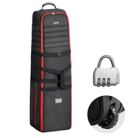 Κάλυμμα θήκης αποσκευών γκολφ VEVOR Golf Club Travel Bag Golf Bag with Wheels 1000D Nylon