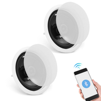 VEVOR 2 PC Ηχεία οροφής Bluetooth 6,5&#039;&#039; Ηχείο 150W Flush Mount στον τοίχο