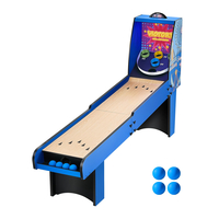 VEVOR 8 ft Roll & Score Arcade Τραπέζι παιχνιδιών Ηλεκτρονικός σκόρερ Αίθουσα παιχνιδιών 4 μπάλες