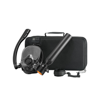 VEVOR 0,5L Scuba Tank 32,81 ft Diving Depth Lung Tank Kit with Snorkel Mask