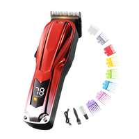 VEVOR Professional Hair Clipper Ανδρική κουρευτική κουρευτική μηχανή 6800rpm με οθόνη LCD