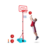 VEVOR Kids Basketball Hoop Ρυθμιζόμενο Ύψος φορητό γήπεδο μπάσκετ για παιδιά