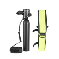VEVOR 0,5L Scuba Tank 98,43 ft Diving Depth Lung Tank Kit for Exploration