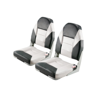 Πτυσσόμενο Μαξιλάρι Σφουγγάρι για Κάθισμα Σκάφους VEVOR Ψηλή πλάτη Πτυσσόμενη