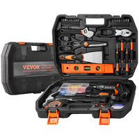 VEVOR Tool Kit 96 τεμαχίων Σετ οικιακών εργαλείων χειρός Ασύρματη θήκη εργαλείων κατσαβιδιού