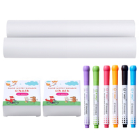 Σετ αξεσουάρ VEVOR Easel Chalk & Markers & Paper Rolls 32PCS για επιτραπέζιο καβαλέτο