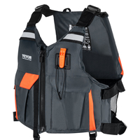 VEVOR Watersports Life Vest PFD 96N Buoyancy Life Jacket για άνδρες και γυναίκες L