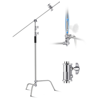 Βάση VEVOR C με μέγιστο ύψος βραχίονα 10,83 ft/330 cm Photography Light Stand