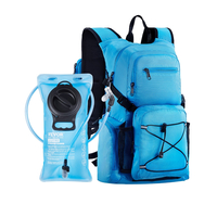 Σακίδιο πλάτης VEVOR Hydration Pack 2L TPU Water Bladder ποδηλασία Πεζοπορία Τρέξιμο Κάμπινγκ