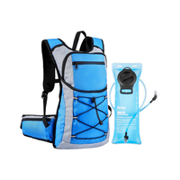 Σακίδιο πλάτης VEVOR Hydration Pack 3L TPU Water Bladder ποδηλασία Πεζοπορία Τρέξιμο Κάμπινγκ