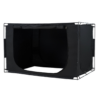 Αναπνεύσιμη σκηνή VEVOR 3 Doors Bed 70% Blackout με 0,43 in Fiber Poles