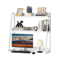 VEVOR Desktop Bookshelf Desktop Storage Organizer 2-Tier για Office & Home White