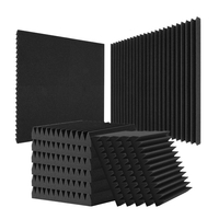VEVOR Acoustic Foam Panels 50 Pack 12 x 12 x 2 in for Studio Wall and Orient