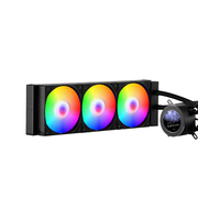 VEVOR CPU Liquid Cooler AIO CPU Water Cooler με φως ARGB & 3 ανεμιστήρες PWN (120mm)