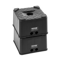 Μπλοκ ρυμούλκησης 2 τεμαχίων μπλοκ ισοπέδωσης τροχόσπιτων ύψους 6" 6000 λιβρών για 5η ρόδα