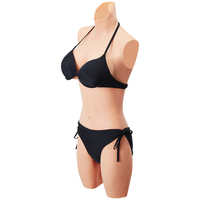 VEVOR Φορμάκι σιλικόνης D-Cup Θώρακα σιλικόνης για crossdressers Drag Queen