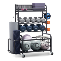 VEVOR Home Gym Workout Equipment Organizer Ματ γιόγκα Storage Weight Rack Dumbbell