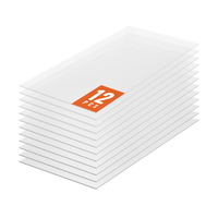 VEVOR 12 Pack Πολυανθρακικά Πάνελ Θερμοκηπίου 2&#039; X 4&#039; X 0,24&#039;&#039; Φύλλα οροφής