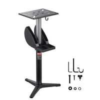 Βάση λείανσης πάγκου VEVOR, βάση δαπέδου λείανσης πάγκου, ρυθμιζόμενο ύψος 5 επιπέδων