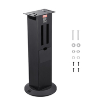 VEVOR Πάγκος λείανσης, βάση λείανσης, μέγγενη, βάση δαπέδου, πλάκα στήριξης 28 x 17 cm