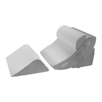 VEVOR Ορθοπεδικό Μαξιλάρι Σφηνοειδούς Κρεβάτιου 4 Τεμαχίων Ρυθμιζόμενο για Πίσω Πόδι, Αυχένα, Γαστροοισοφαγική Παλινδρόμηση, Ύπνο