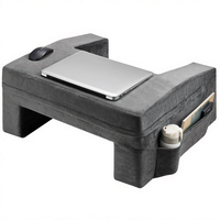 Μαξιλάρι ανάγνωσης VEVOR Μαξιλάρι γραφείου με 2 τσέπες και θήκη για ποτήρια, πλενόμενο πανί