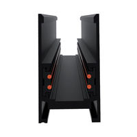 MAGNETIC TRACK RAIL FOUR POLE SURFACE MOUNT 1m