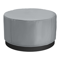 Κάλυμμα Υδρομασάζ VEVOR Στρογγυλό 2000 x 850 mm Ανθεκτικό στις καιρικές συνθήκες και στο νερό, γκρι