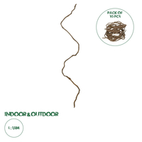 GloboStar® Artificial Garden DRY VINE 21067 Τεχνητό Διακοσμητικό Κλαδί Ξηρό Αμπέλι Μ8 x Π8 x Υ180cm - Σετ 10 τμχ GloboStar® Artificial Garden DRY VINE 21067 Τεχνητό Διακοσμητικό Κλαδί Ξηρό Αμπέλι Μ8 x Π8 x Υ180cm - Σετ 10 τμχ