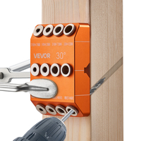 Οδηγός τρυπανιού VEVOR, φορητός οδηγός ακριβείας για τρυπάνι με γωνία 30/45/90 μοιρών