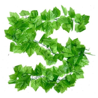 101436 Τεχνητό Φυτό Διακοσμητική Γιρλάντα με 66 Πράσινα Φύλλα Grape